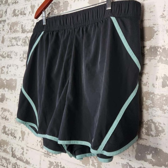 BCG Running Shorts Womens 1X‎ Black Athletic Activewear Lined Band Lightweight - Picture 6 of 12